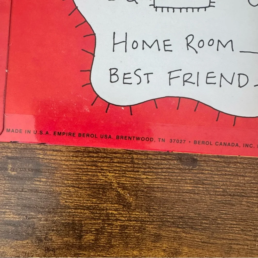 Yikes! 1993‎ Vintage School Folder Berol 90s Cartoon Graphics Collectible